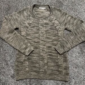 Prana Women's Brown Crew Neck Sweater Size Medium M